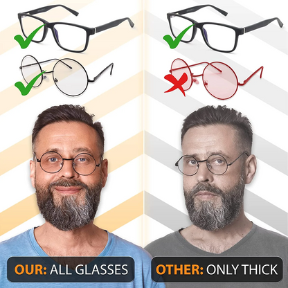 ✨LAST DAY SALE 60% OFF✨Silicone Glasses Strap Holder - No-Tail Eyeglass Strap Cord String